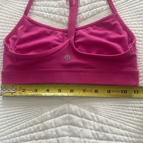 Lululemon Sports Bar Sonic pink flow Y 4 - Picture 7 of 7